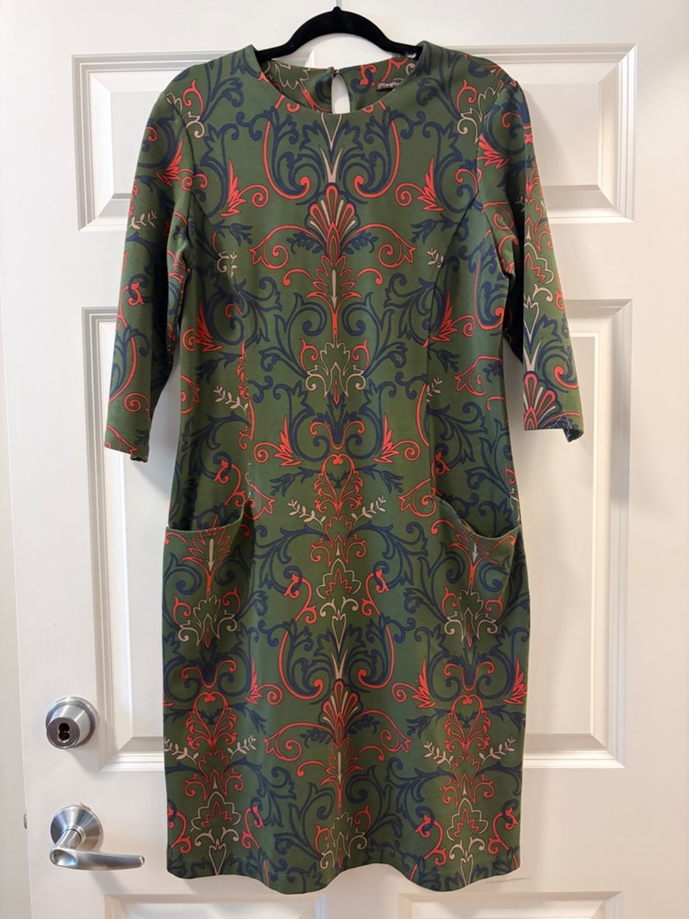 J.McLaughlin Floral Medallion Sheath Dress